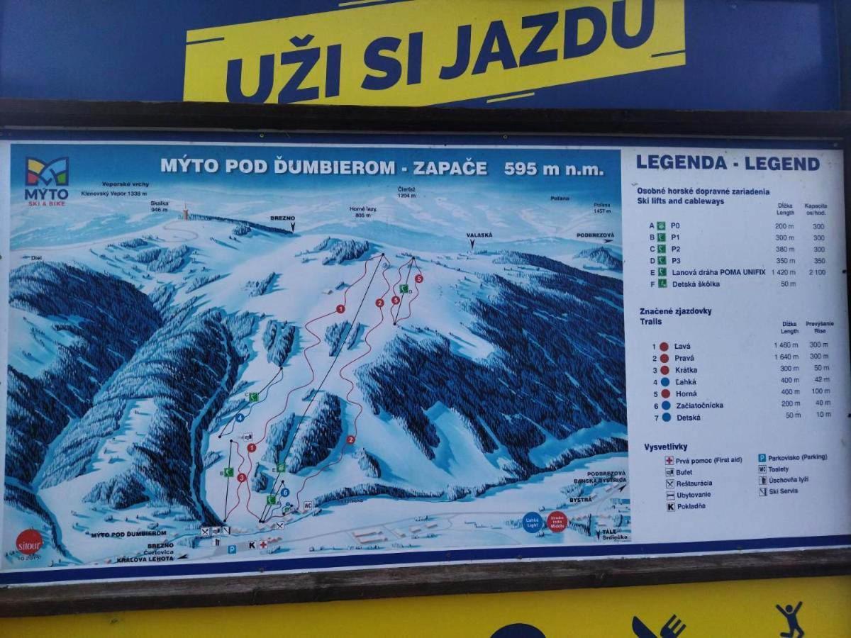 Apartman Myto Mýto pod Ďumbierom エクステリア 写真